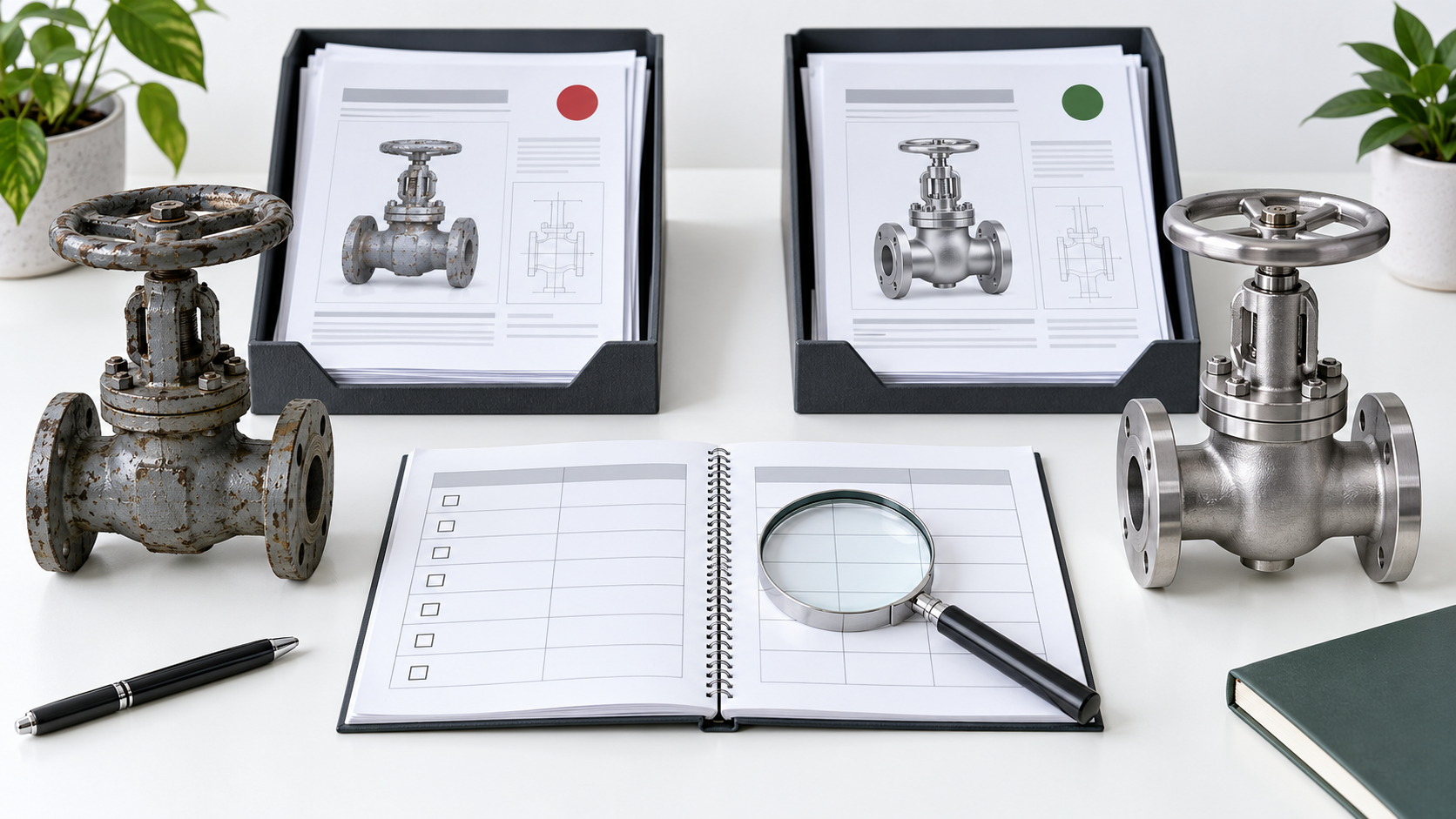 Illustration of retired and current product documents under review